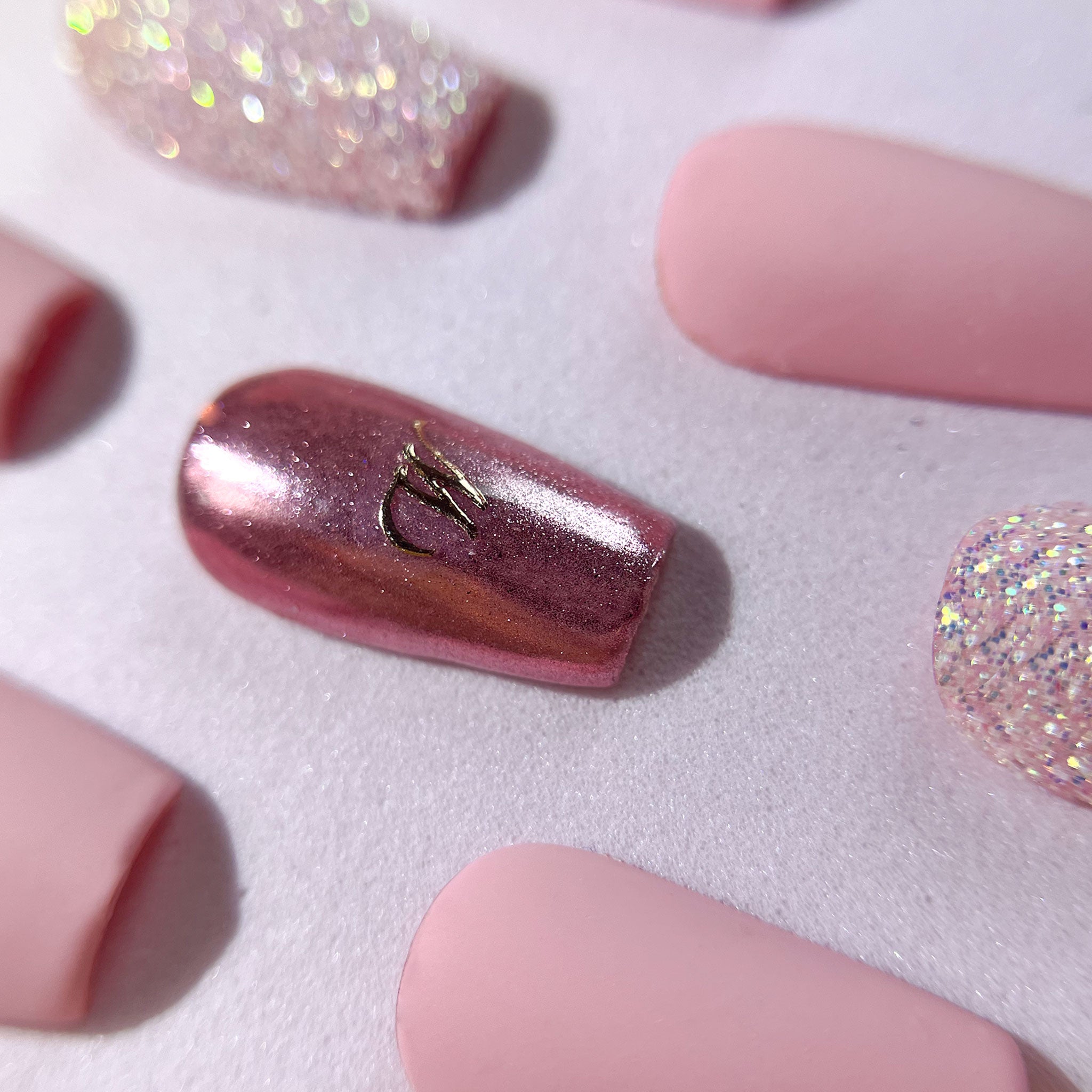 Pink Wednesday Handmade Press-On Nails